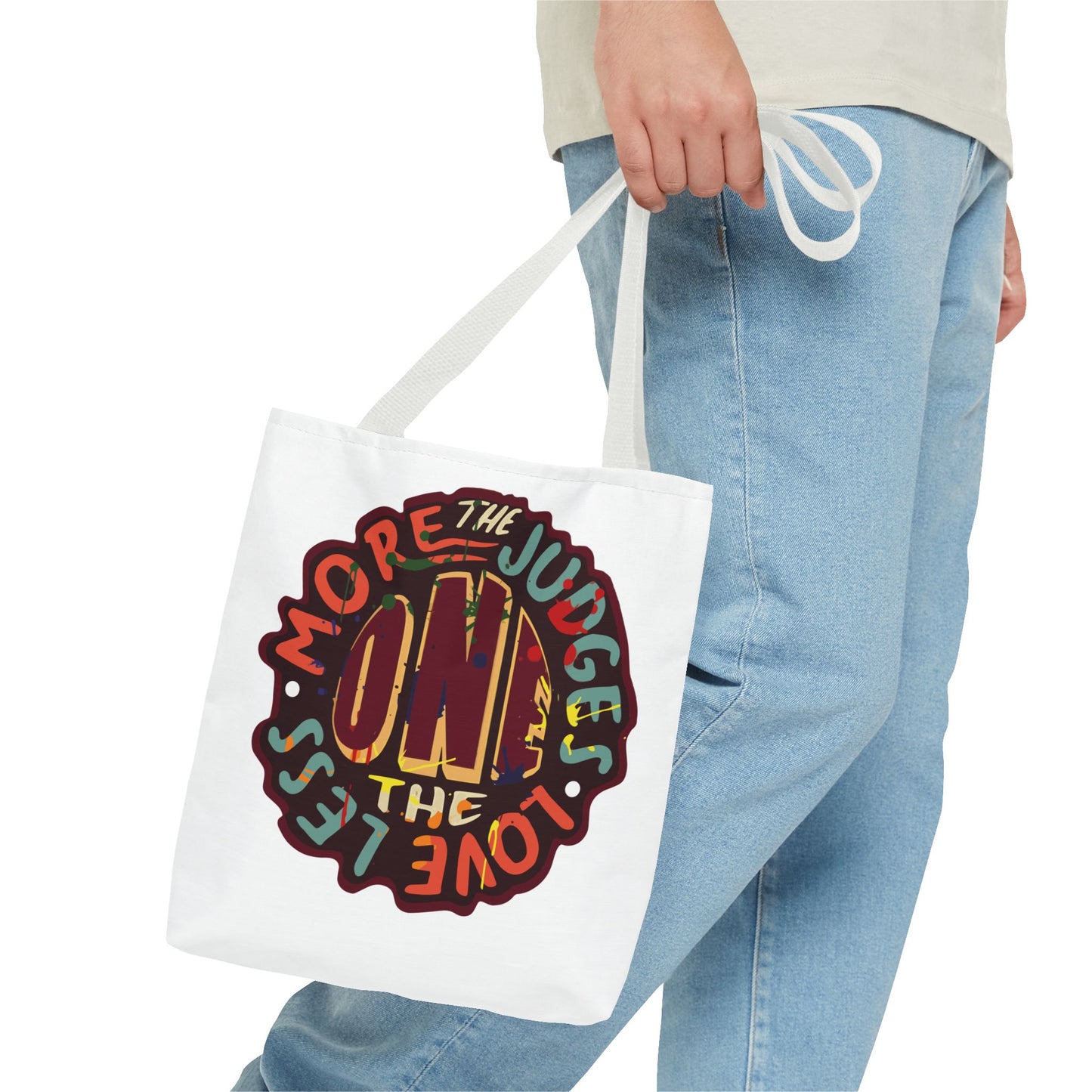 More the Judges Tote Bag (AOP)