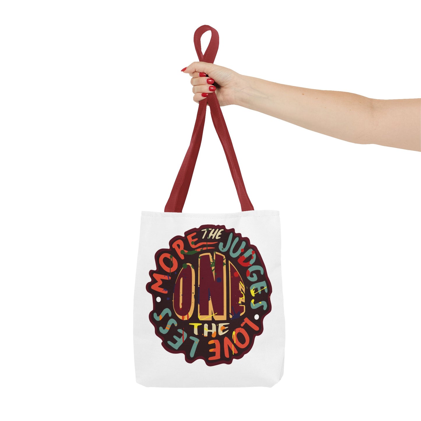 More the Judges Tote Bag (AOP)