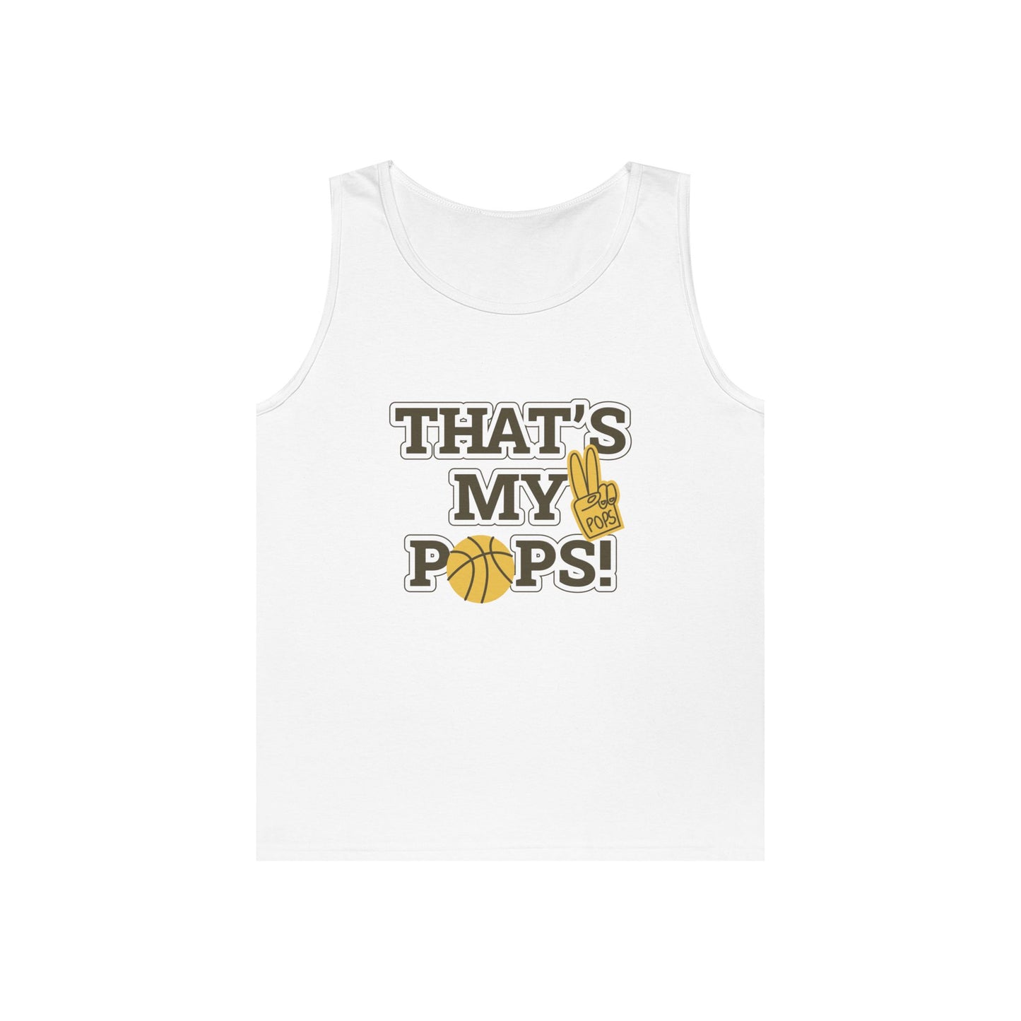 Unisex Heavy Cotton Tank Top - Comfort Meets Durability