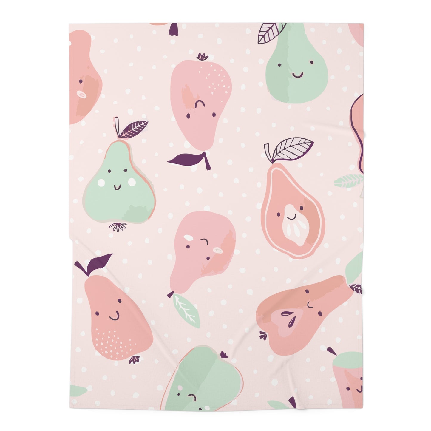 Pear Baby Swaddle Blanket