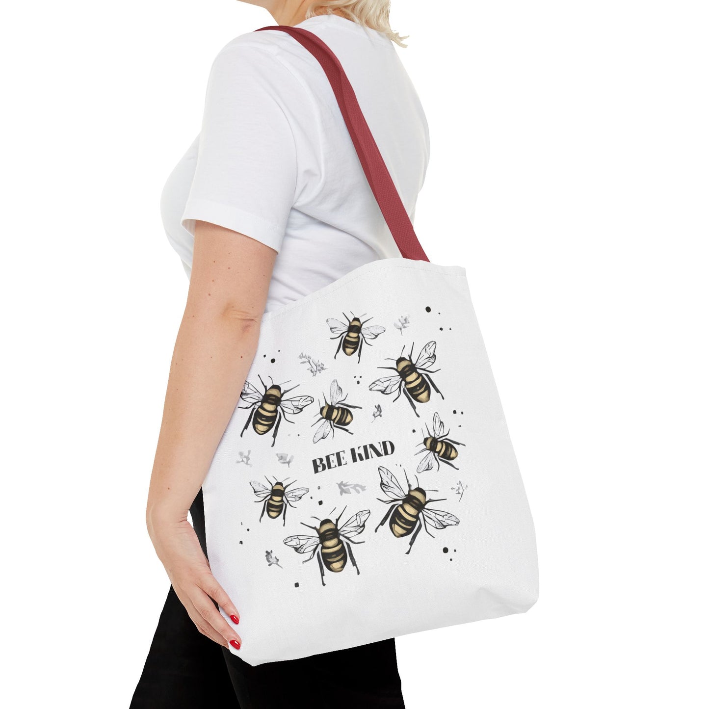 Bee Kind Tote Bag (AOP)