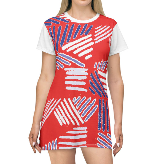 Women T-Shirt Dress (AOP)