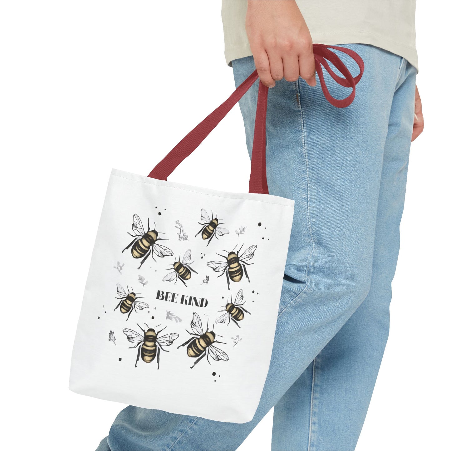 Bee Kind Tote Bag (AOP)