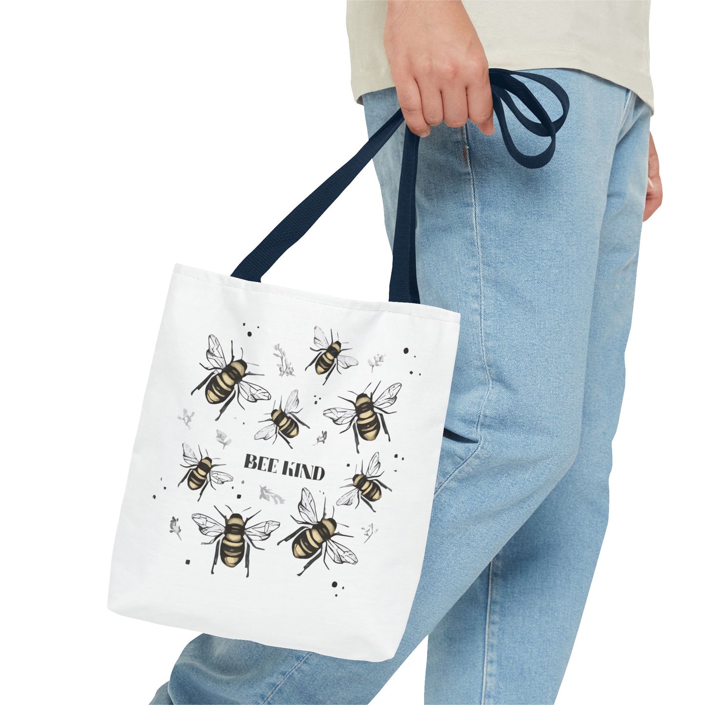 Bee Kind Tote Bag (AOP)