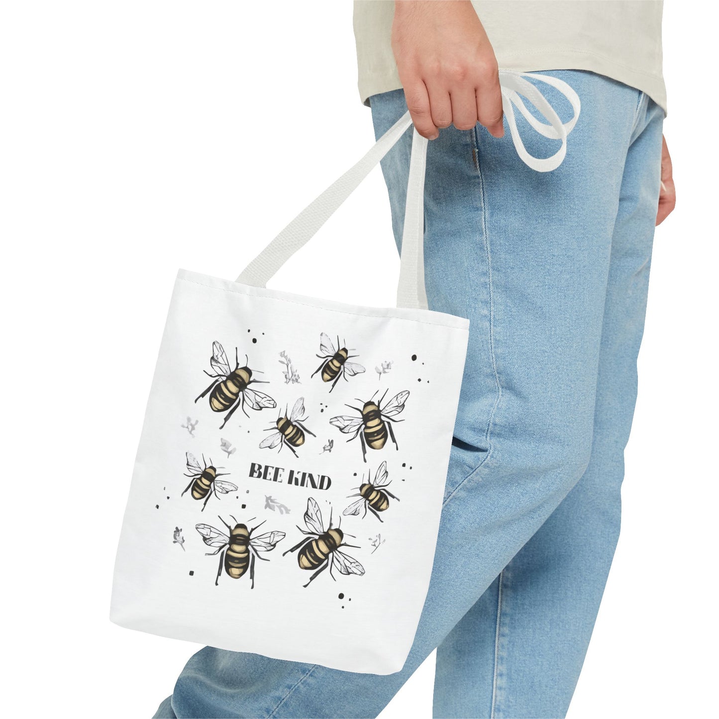 Bee Kind Tote Bag (AOP)