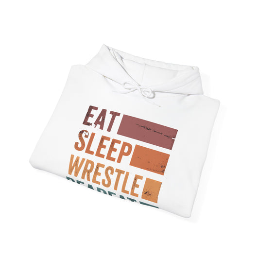 Eat Sleep Men's Hooded Sweatshirt