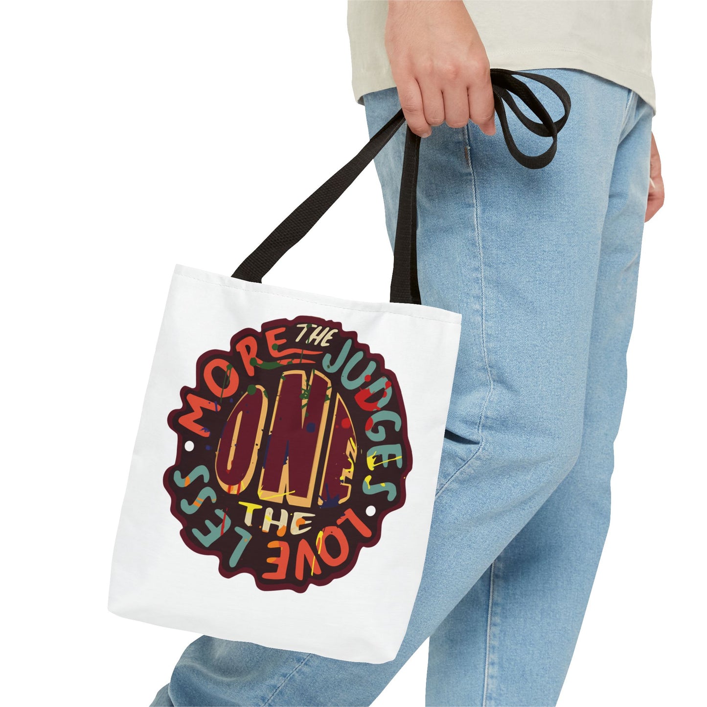 More the Judges Tote Bag (AOP)