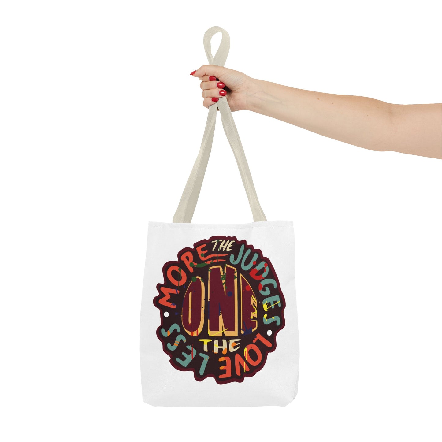 More the Judges Tote Bag (AOP)