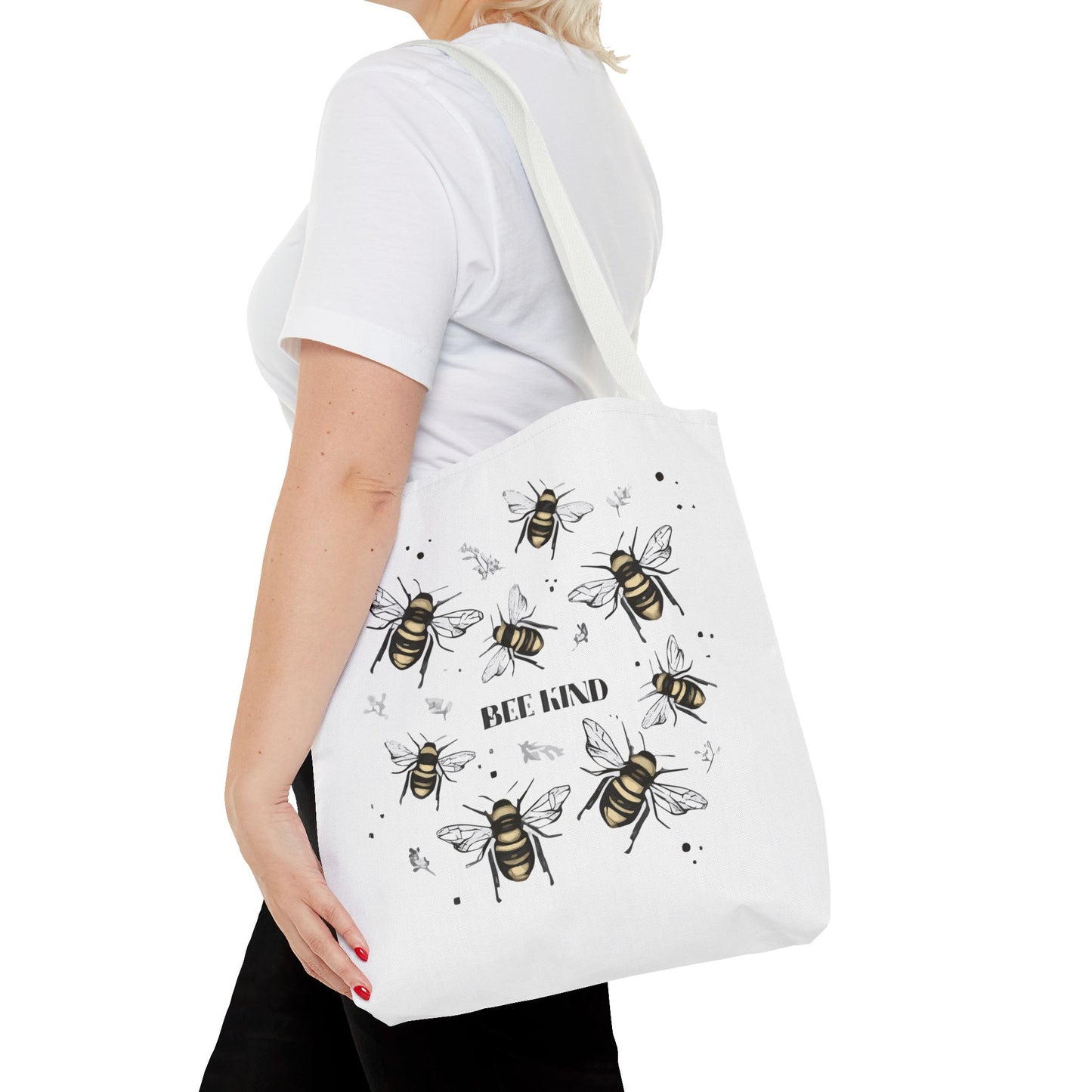 Bee Kind Tote Bag (AOP)