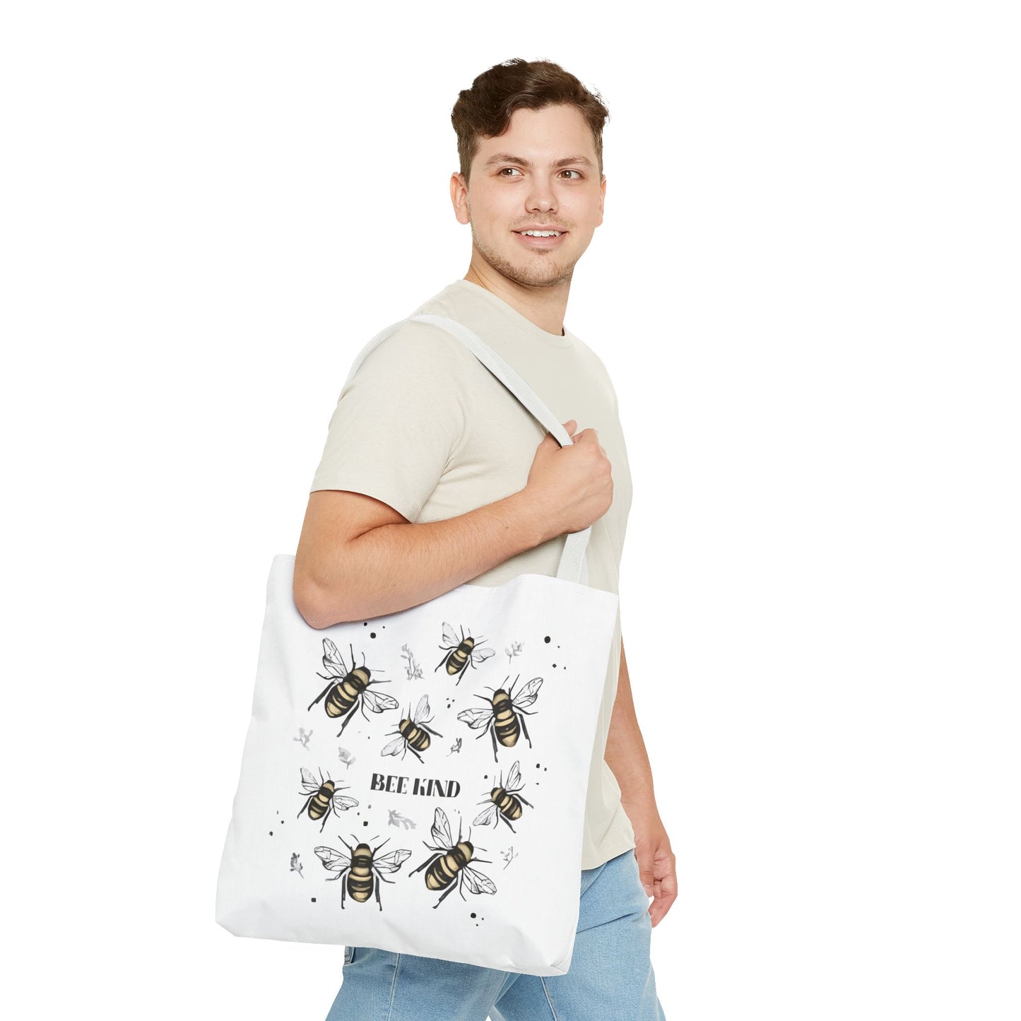 Bee Kind Tote Bag (AOP)