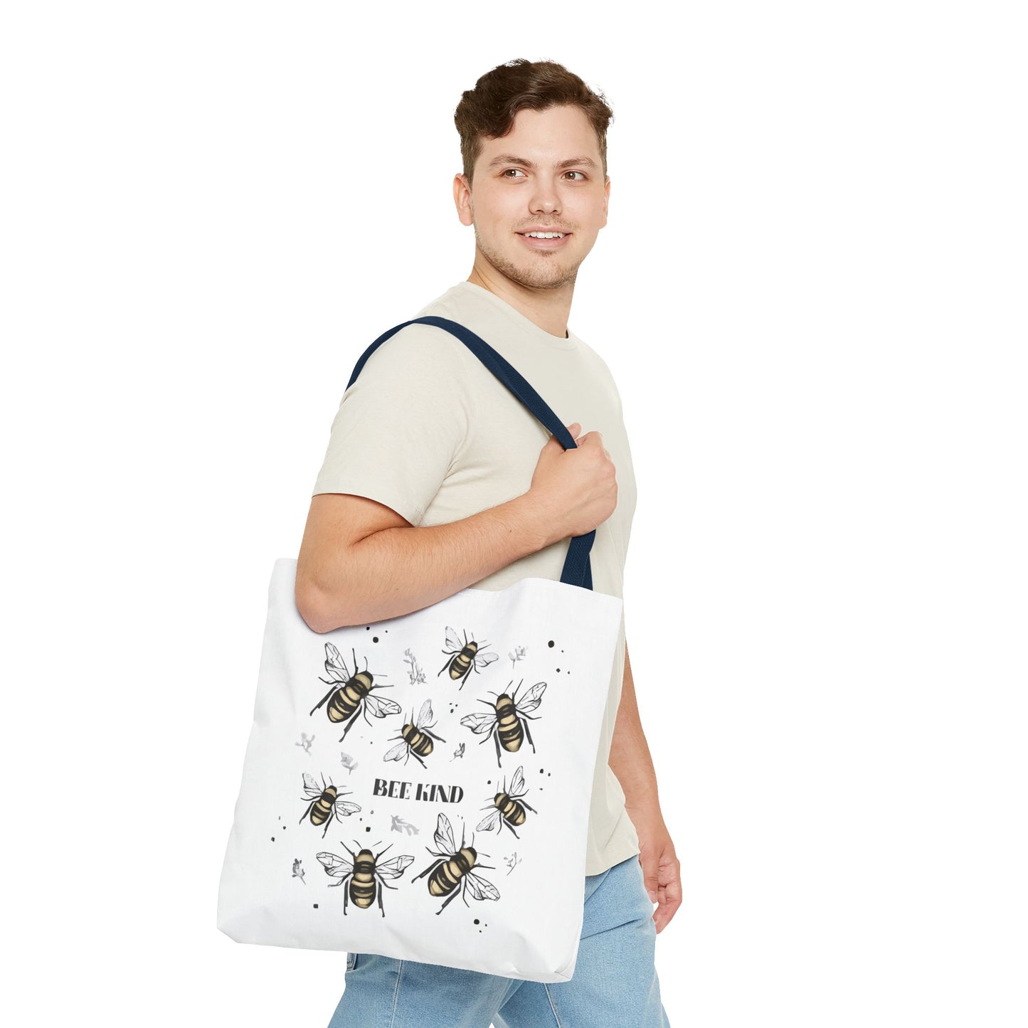 Bee Kind Tote Bag (AOP)