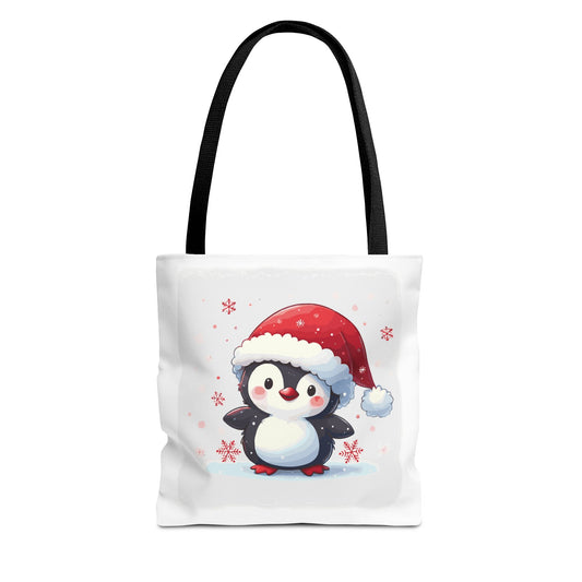 Trendy Penguin Tote Bag (AOP)