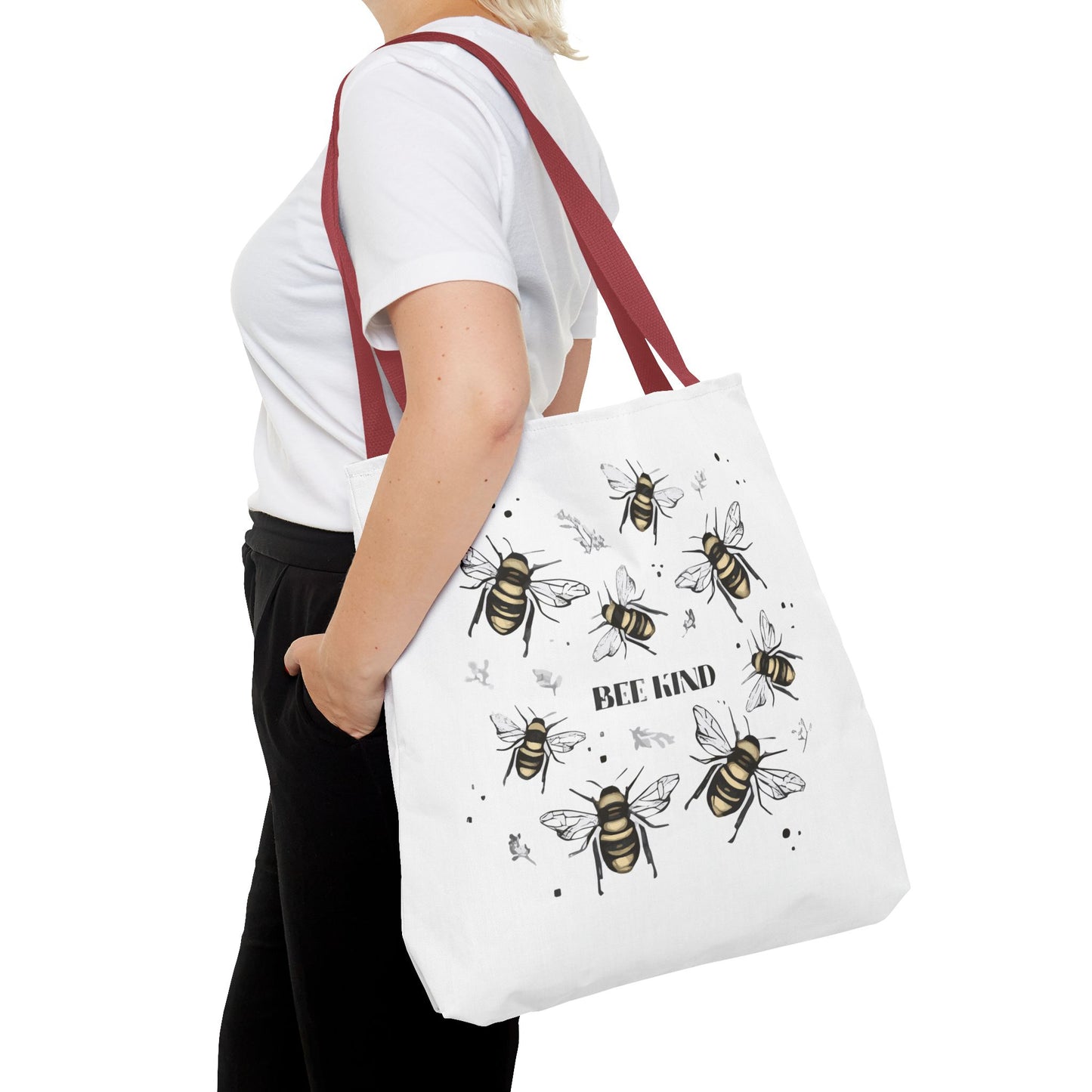 Bee Kind Tote Bag (AOP)