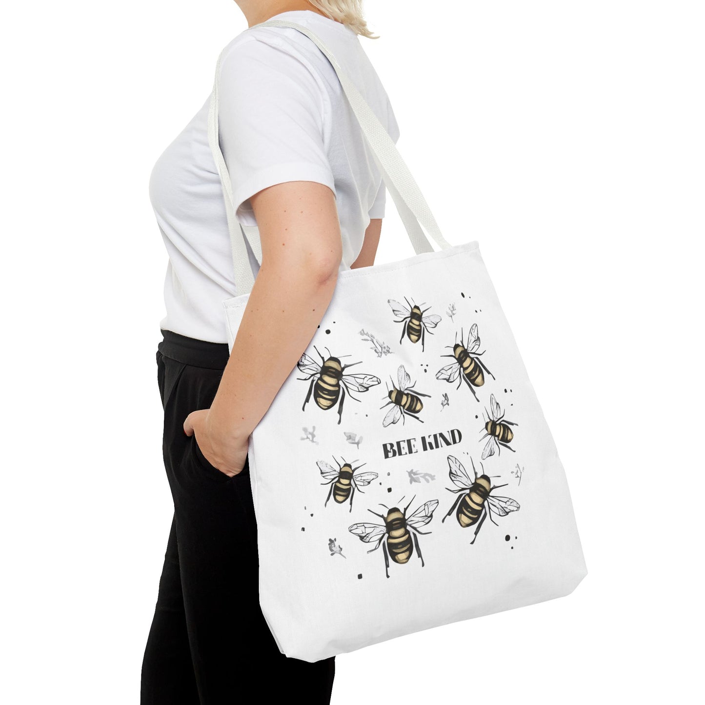 Bee Kind Tote Bag (AOP)