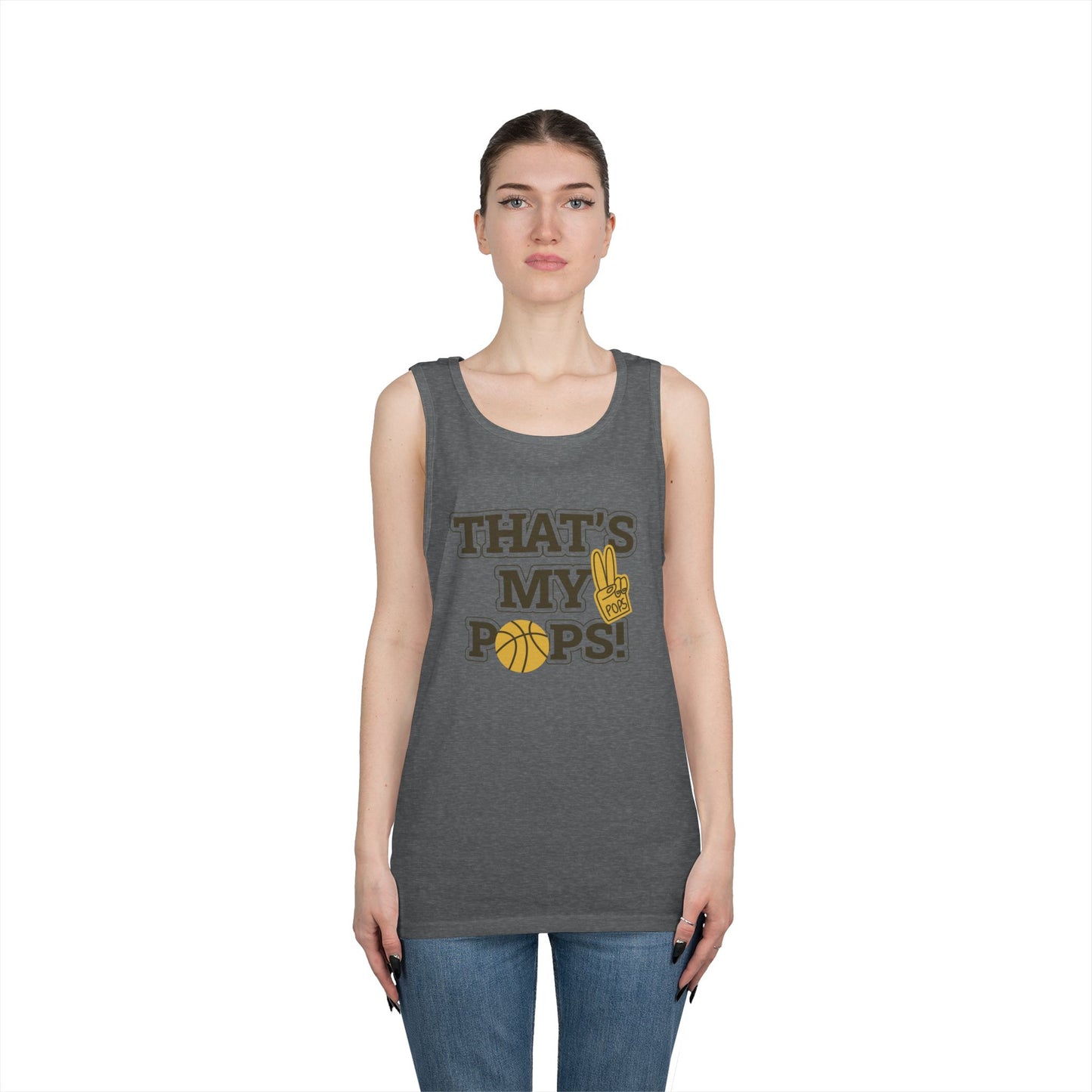 Unisex Heavy Cotton Tank Top - Comfort Meets Durability