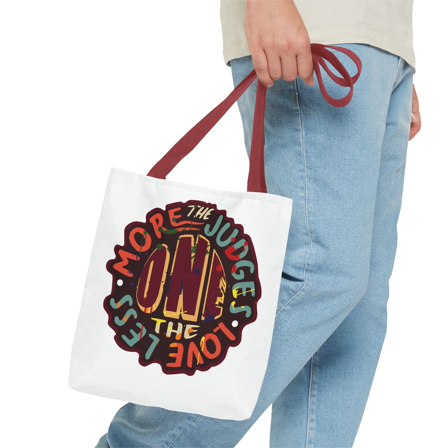 More the Judges Tote Bag (AOP)