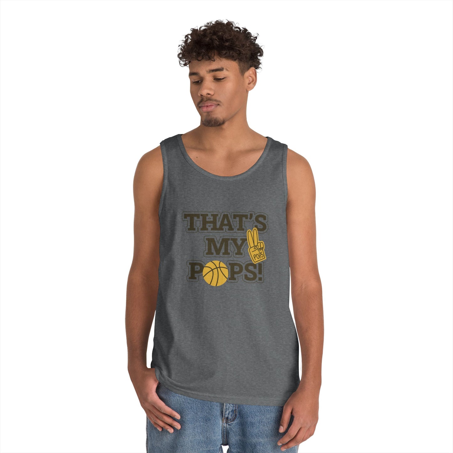 Unisex Heavy Cotton Tank Top - Comfort Meets Durability